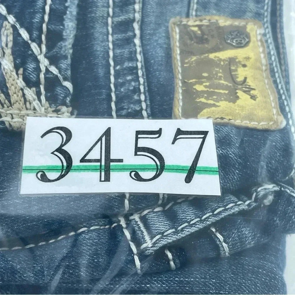 Silver Jeans Tuesday 27x33 womens Distressed blue 3457 - Picture 11 of 11